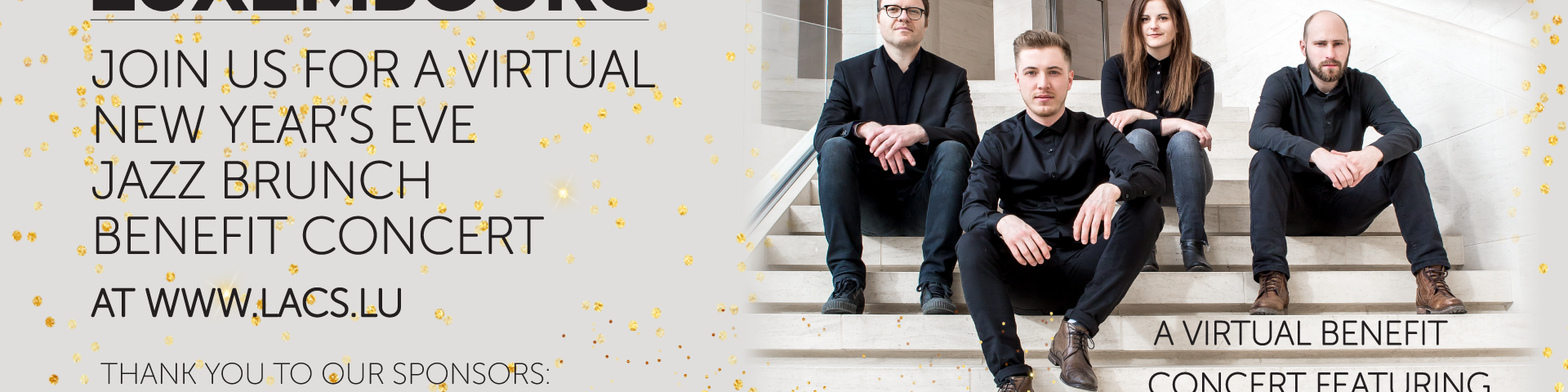 Live from Luxembourg Jazz Concert event graphic.