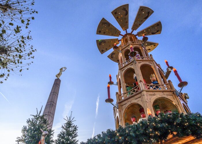 Christmas market in Luxembourg city