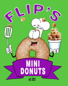 Flip's Mini Donuts Logo
