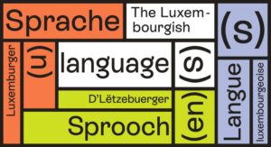 Luxembourgish Language Center Exhibit Logo