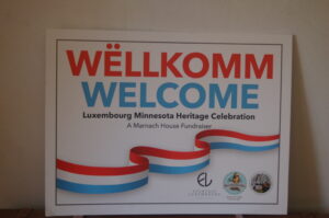 Wellkomm Welcome Sign